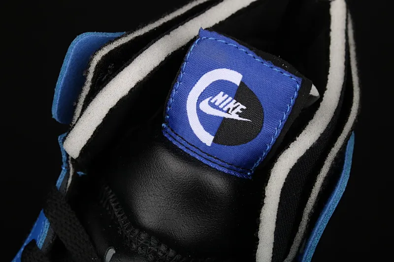 All categories Air Jordan Jordan series basketball shoes Air Jordan 1 High Z version Air Jordan 1 Zoom Comfort SE "Hyper Royal" AJ1 Joe 1 metal rivets black and blue CZ1360-401
